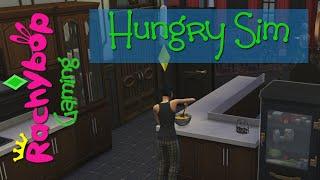 The Sims 4 exclusive gameplay: Hungry Sim [3/24] | Rachybop