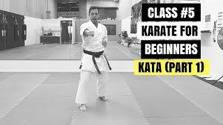 Martial Arts for Beginners – Lesson 5 / Basic Karate Cobra Kai - KATA MOVES (Part #1)