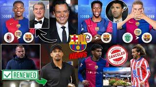 Mendes SECRET Plan For Leao| Deco Striker SIGNING| Araujo's Renewal PUSH️| USA Match CALLED OFF