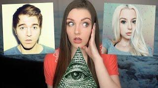 REACTING TO YOUTUBER CONSPIRACY THEORIES ABOUT MYSELF | ALLY HARDESTY