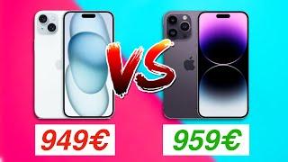 iPhone 15 VS iPhone 14 Pro - Welches iPhone lohnt sich eher? (Vergleich)