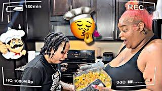 COOKING WITH KRENVEE| MAKE A POTATO BAKE WITH US |it was delicious