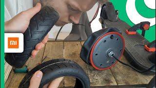 TUTORIAL Xiaomi 2023 - Change the FRONT WHEEL! Tire and Inner Tube: M365 Pro - Mi 3 