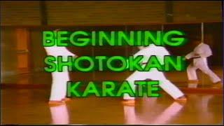 Beginning Shotokan Karate with John Richards - Gedan Barai & Gyaku Zuki