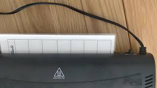 WHSmith A4 Laminator hot review