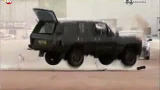 Range Rover Classic rollover