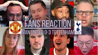 MAN UNITED FANS FURIOUS REACTION TO MAN UNITED 0-3 TOTTENHAM | PREMIER LEAGUE