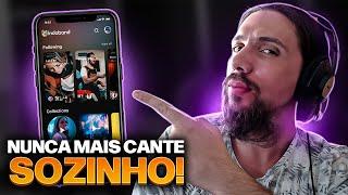 CANTE COM UMA BANDA AGORA COM ESSE APP GRATUITO (indaband)