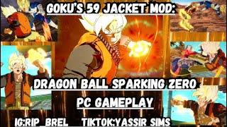 GOKU’S 59 JACKET MOD:DRAGON BALL SPARKING ZERO PC GAMEPLAY #sparkingzero #pcgaming #goku #mods