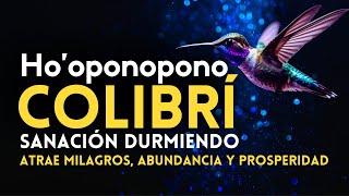 HOOPONOPONO para la ABUNDANCIA Y PROSPERIDAD | ATRAER Y MANIFESTAR MILAGROS | COLIBRÍ DORMIR SANANDO