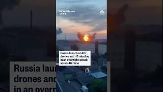 Russian missiles hit the western Ukrainian city of Lutsk