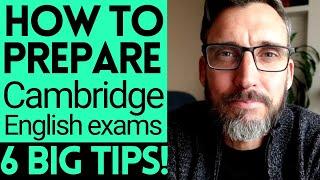 6 ESSENTIAL TIPS FOR CAMBRIDGE ENGLISH EXAM PREPARATION || FCE, CAE, CPE EXAM ADVICE.