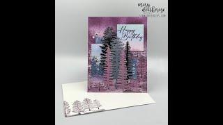 Stampin Up//Unbounded Love//Forever Forest//Thoughtful Journey DSP//Birthday Card//2024-25 Annual