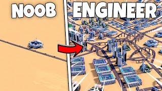 Engineering the PERFECT space colony on a barren planet! InfraSpace!