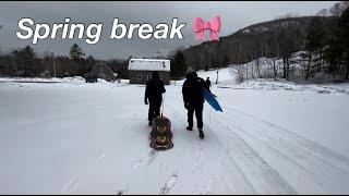 VACATION VLOG: White mountains trip with ma bffs :p