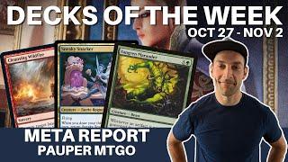 DECKS OF THE WEEK! The Spice is Nice in MTG Pauper and the meta is looking great!