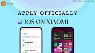 Convert your Xiaomi Redmi or Poco device into iOS! 