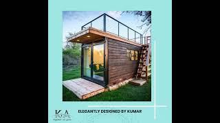 Kumar and Associates introduces you to the home and cafe shipping containers