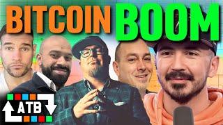 GDP Surprise Boosts Bitcoin (Warren Goes After Crypto)