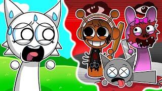 NEW INCREDIBOX SPRUNKI // WHO KILLED GRAY?! Sad Wenda's Story | Toony Toons 2D Cartoon Animation