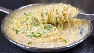 10 minute miracle: The perfect creamy pasta! Best recipe for quick and delicious cooking! 