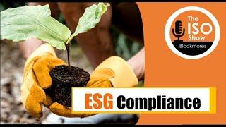 #183 How can ISO Standards help with ESG Compliance