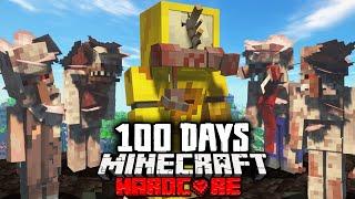 I Survived 100 Days in a MUTATED Zombie Apocalypse in Hardcore Minecraft