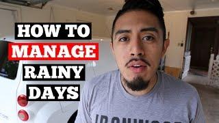 HOW To Manage RAINY Days- Car Detailing Business Tips