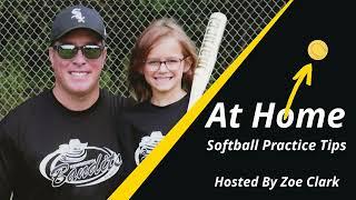 At-home Softball Tips by Zoe: Swing Path Trainer