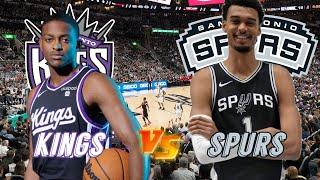 Sacramento Kings vs San Antonio Spurs Live Play by Play & Scoreboard