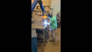 Portable Fume Collector on a Welding Application