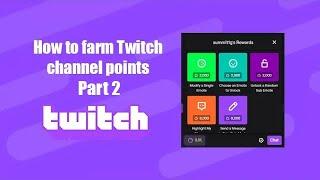 [part 2] How to farm twitch channel points - Twitch Channel Points Miner V2 tutorial