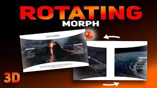  PowerPoint ROTATING MORPH Effect  + Free Slides 