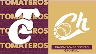  TOMATEROS DE CULIACÁN VS CHARROS DE JALISCO  JUEGO #5 FINAL - 26 DE ENERO DE 2025