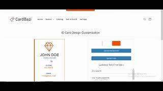 CardBazi: Business Card Design | How to enable pre-designed templates | Shopify | SolverCircle