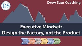 Executive Mindset: Design the Factory, not the Product