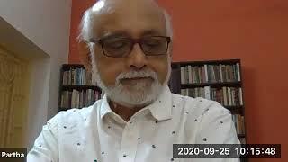 September 25, 2020: Master Class with Prof. Partha Chatterjee