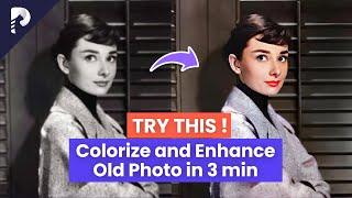 How to Restore and Colorize Old Photos with AI? HitPaw Photo Enhancer AI Colorization