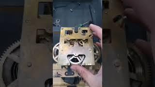 winding wall clock repair / cara baiki jam dinding kunci service / fix