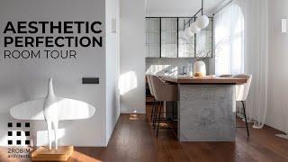 Trending Modern Interior Design | Room tour of an atmospheric apartment 65m2