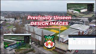 WREXHAM AFC KOP STAND - Previously Unseen Plans