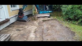 Ditch next to the house/ Sunward / Tiltrotator