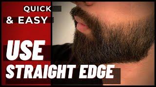 How to Use a STRAIGHT RAZOR for the BEST Beard Lineup