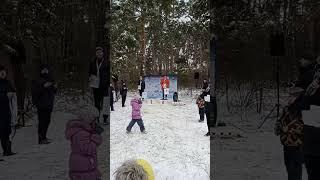 #бег #беганутые #Троицк #кроссмороз забежал на тумбочку, к сожалению с соперниками был напряг