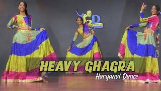 Heavy Ghagra Dance Video | Ajay Hooda | Haryanvi Song | 3D Dance Academy