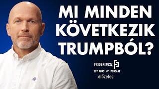 PROMO: MI MINDEN KÖVETKEZIK TRUMPBÓL? Buda Péter, nemzetbiztonsági elemző / Friderikusz Podcast 107.