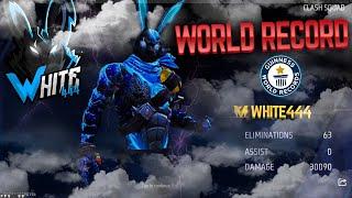 WHITE444 FULL GAMEPLAY 1VS6 l WORLD RECORD 63 KILL 