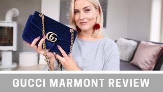 GUCCI MARMONT REVIEW + WHAT'S IN MY BAG I KAJA-MARIE