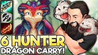 6 Hunter - How To Train Your Smolder!! | TFT Magic & Mayhem | Teamfight Tactics