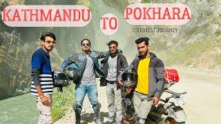 Mt15 v3 vs duke 200 se Kathmandu to pokhra  Nepal bike trip ka toughest day   Day 3